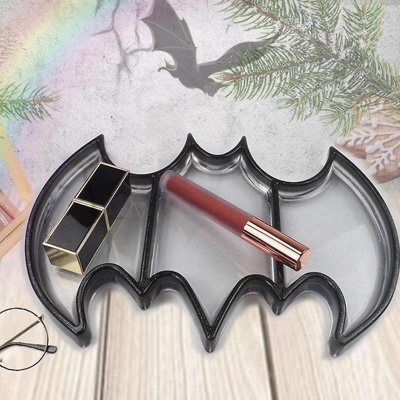 Diy Silicone Mold Halloween Bat Collection Tray Jewelry Storage Box