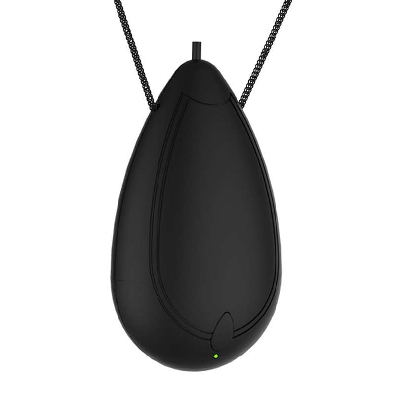 Mini Wearable Air Purifier, Personal Travel Size Air Purifier, Black