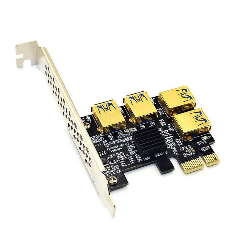 Pcie Pci-e Pci Express Riser Card for Bitcoin Mining 009c Plus,red