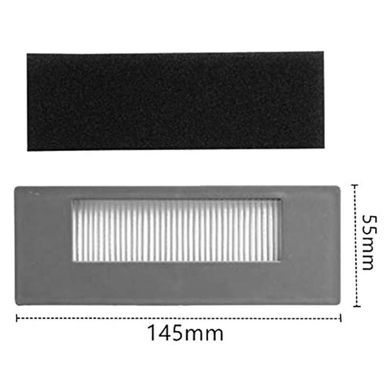 6pcs Hepa Filter Vacuum Cleaner Parts for Ecovacs M88 900 901