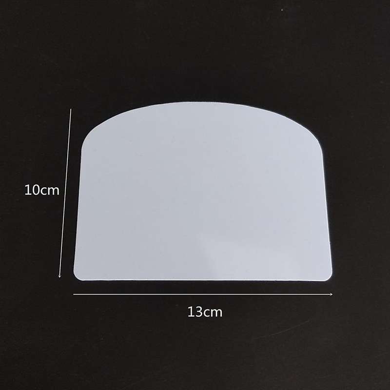 13 Pcs Transparent Cake Cream Scraper Flexible Icing Spatula Baking