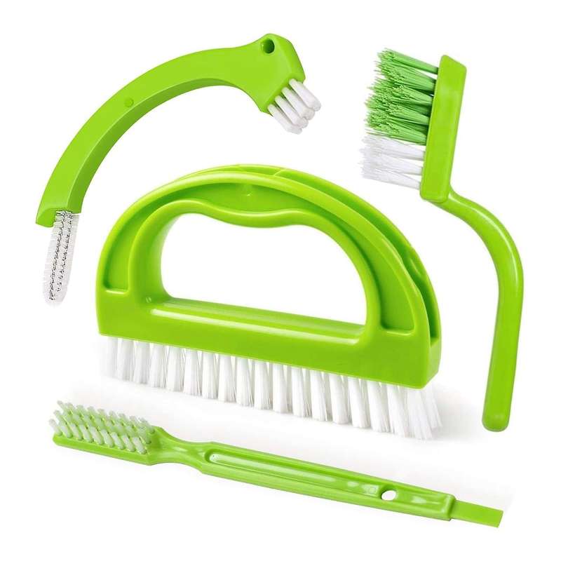 Grout (4 In 1) Tile Cleaner Brush,joint Scrubber for Deep Cleaning