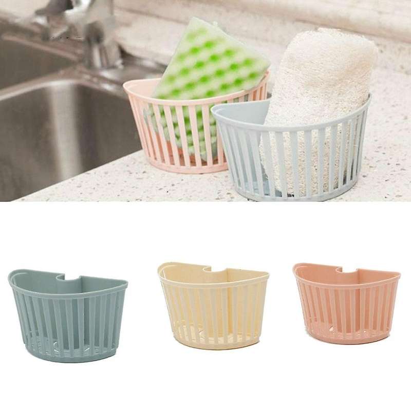 Storage Rack Drain Rack Sink Plastic Hanging Basket Rack Shelf