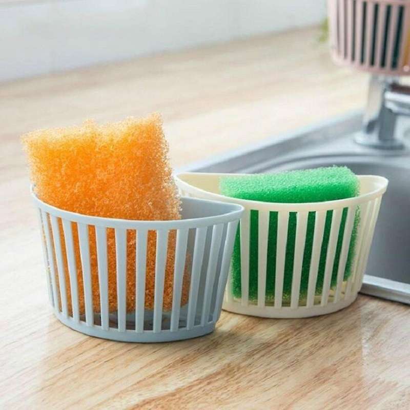 Storage Rack Drain Rack Sink Plastic Hanging Basket Rack Shelf
