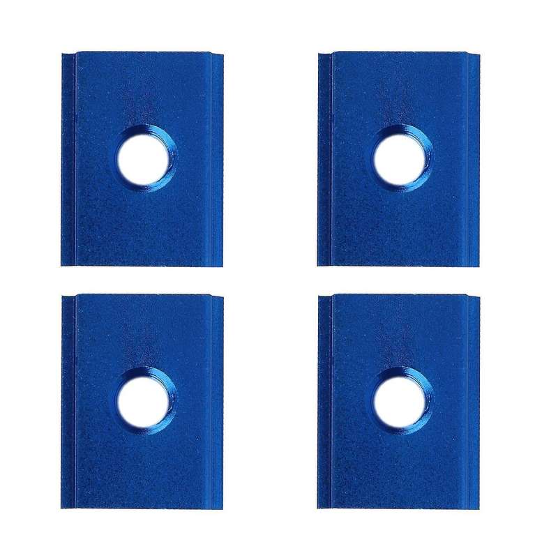 M8 T-tracks Aluminium Alloy T Slot Track for Woodworking Tool 4pcs