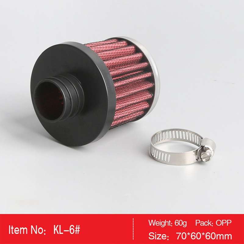 Universal 25mm Car Motor Cold Air Intake Filter Kit for Trucks