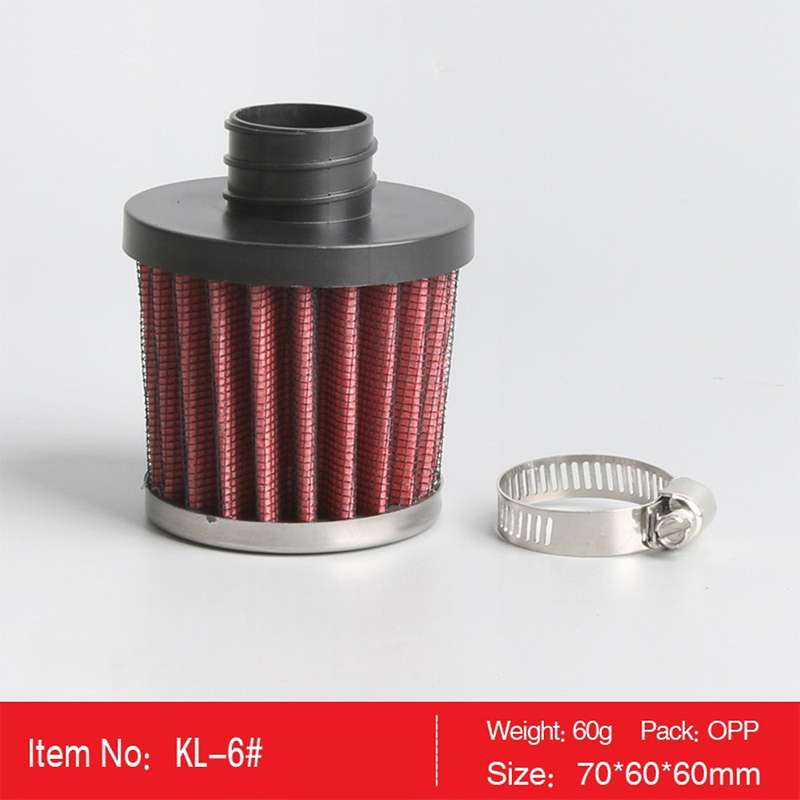 Universal 25mm Car Motor Cold Air Intake Filter Kit for Trucks