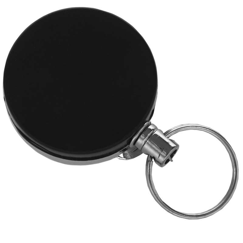 6pcs Retractable Reel Badge Id Holder Belf Clip Name Card