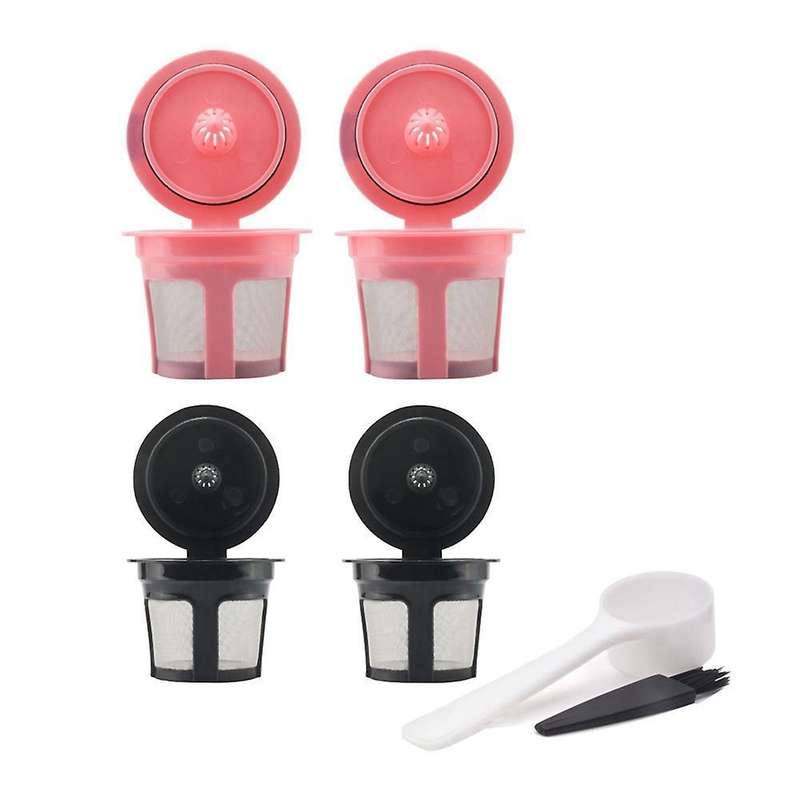 Reusable Rainbow Colors K Cups Refillable Kcups Coffee Filters,e