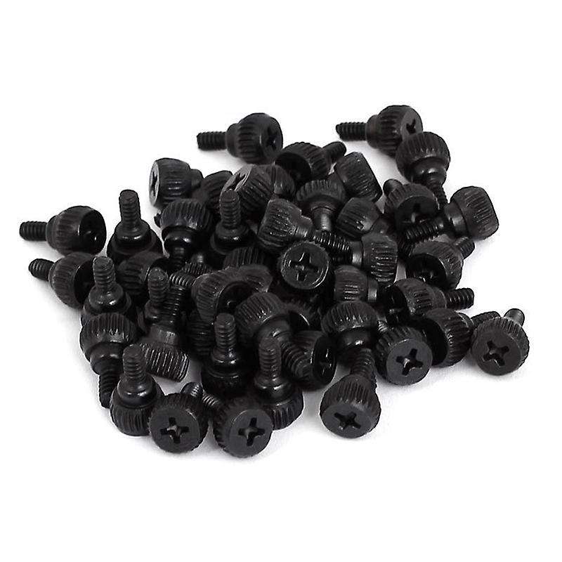 Pc Computer Case Thumbscrews M3.5 Thumb Screws Black 50 Pcs