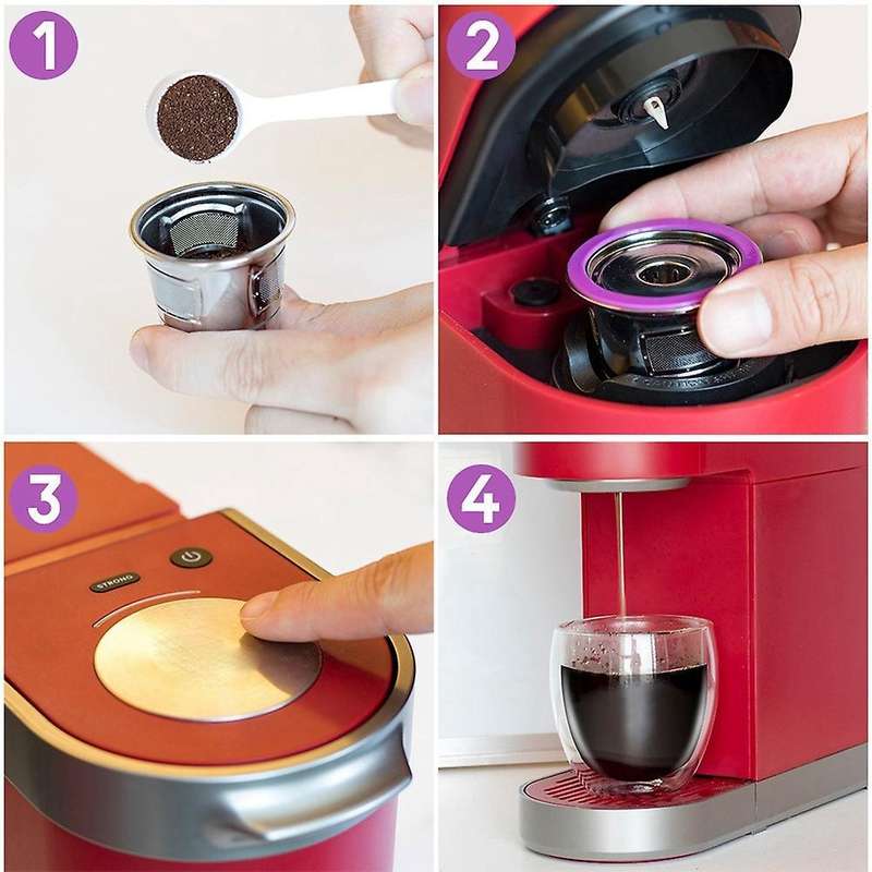 Coffee Capsule Cup Reusable K Cup for Keurig 2.0/1.0 Mini Plus