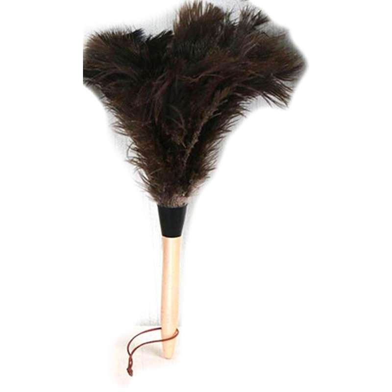 Retractable Feather Duster for Ostrich Household Car Cleaning Medium