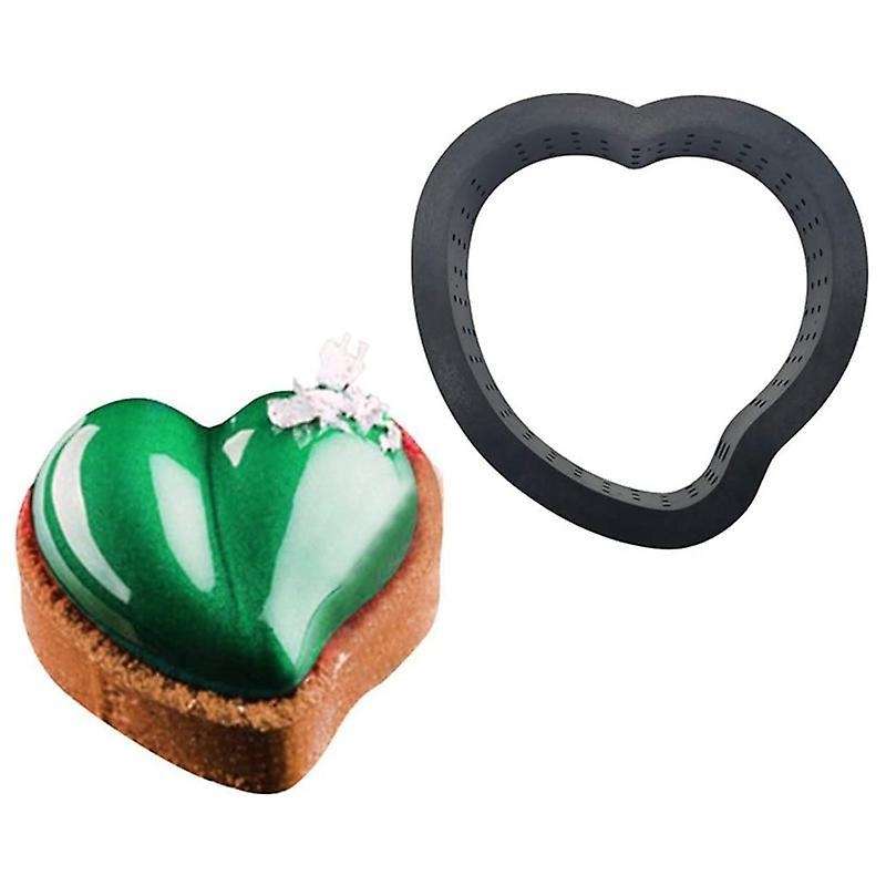 Cake Mold Perforated Cutter Cake Rings Baking Metal Ring Molds 8pcs
