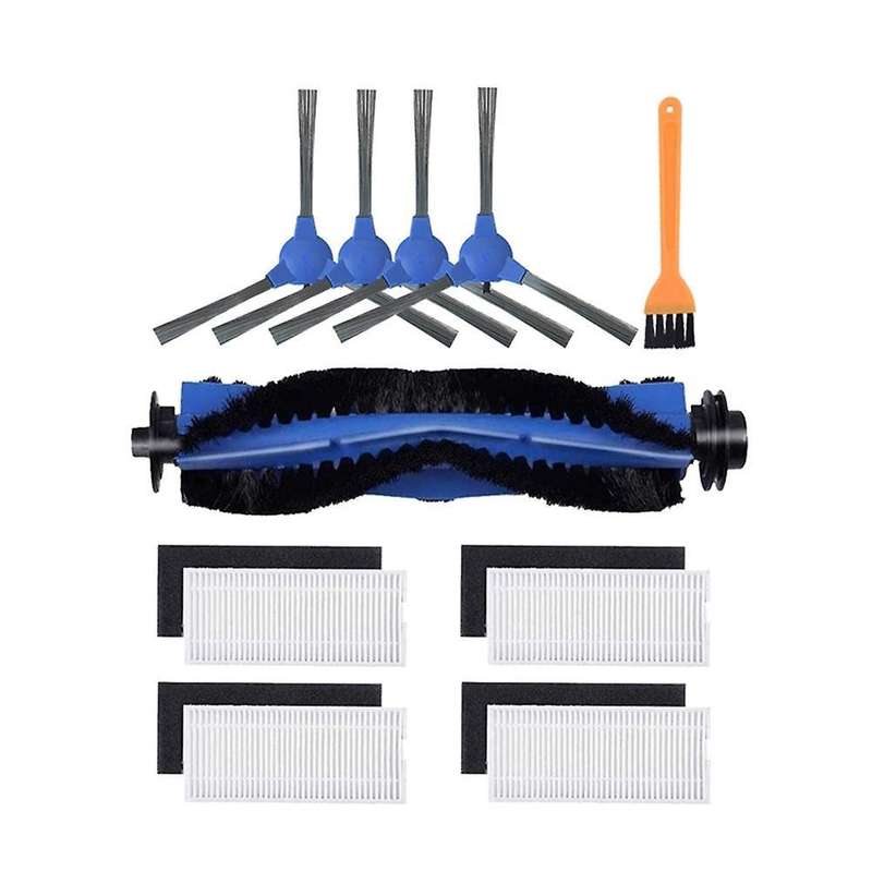 Hepa Filter Side Brush Set for Eufy Robovac 11s 15 30 30c Cleaning