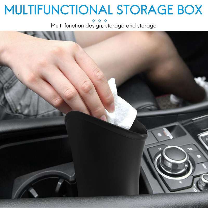 Car Seat Storage Box Umbrella Holder Plastic Barrel Hanging Type