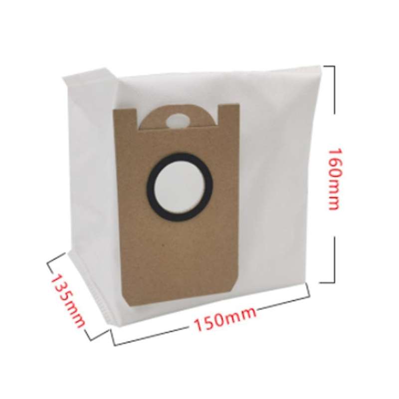 5 Pack for Neabot N1 Plus Robot Vacuum Accessories Dust Bag Kit