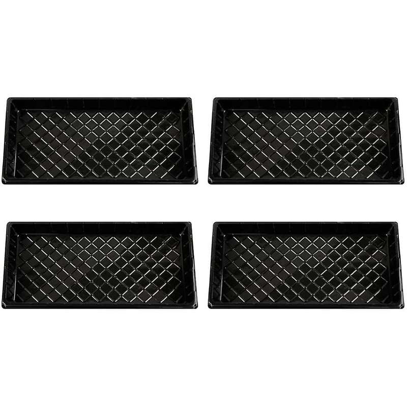 4pcs Trays Seedling Starter Tray Humidity Adjustable Plant Kit