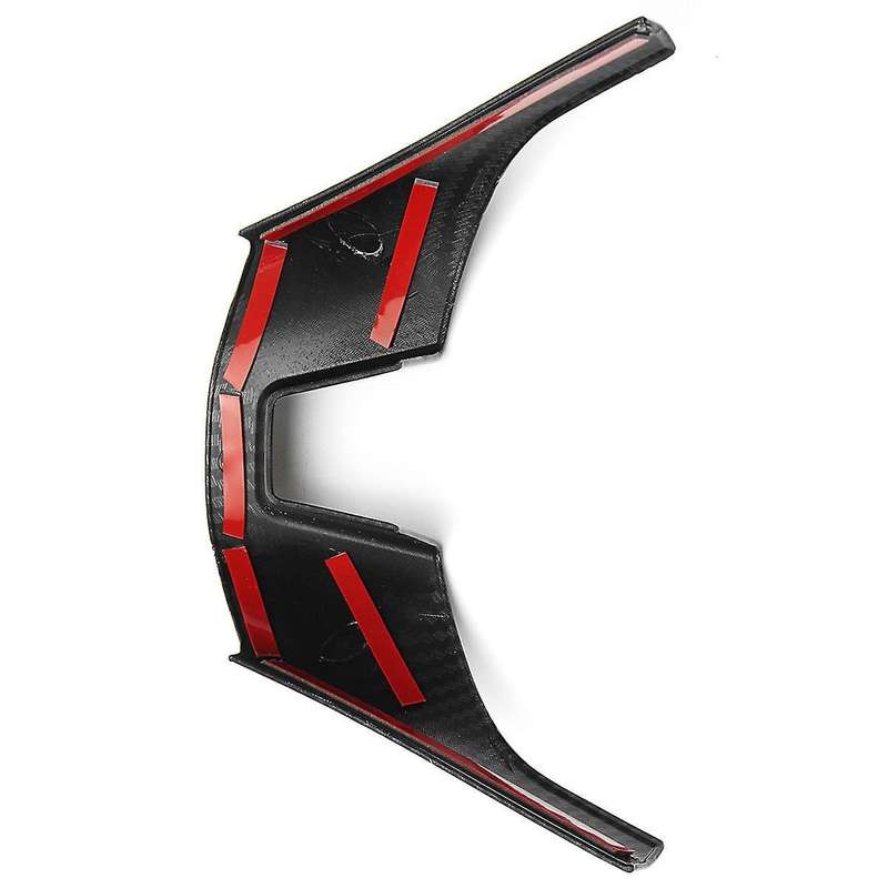 Carbon Fiber Steering Wheel Frame Panel Cover Trim for Mazda 3 Axela