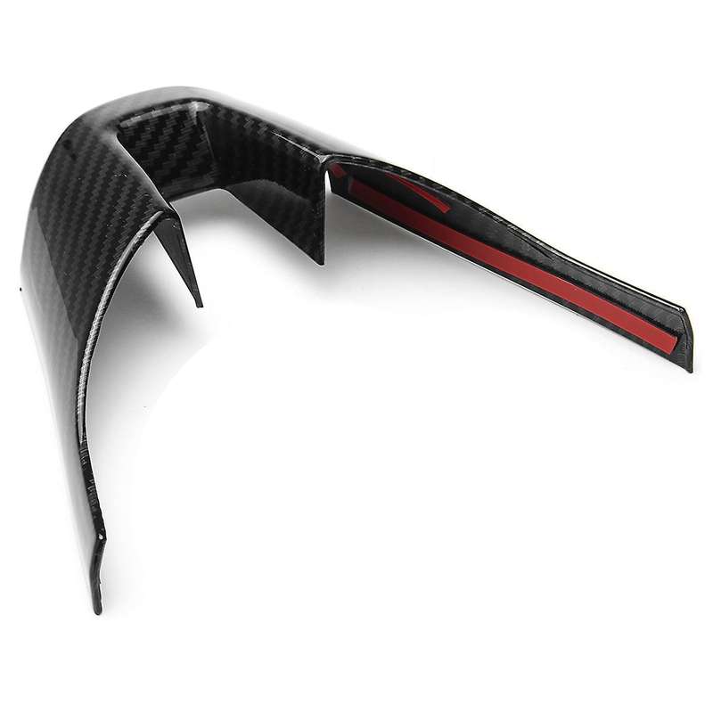 Carbon Fiber Steering Wheel Frame Panel Cover Trim for Mazda 3 Axela