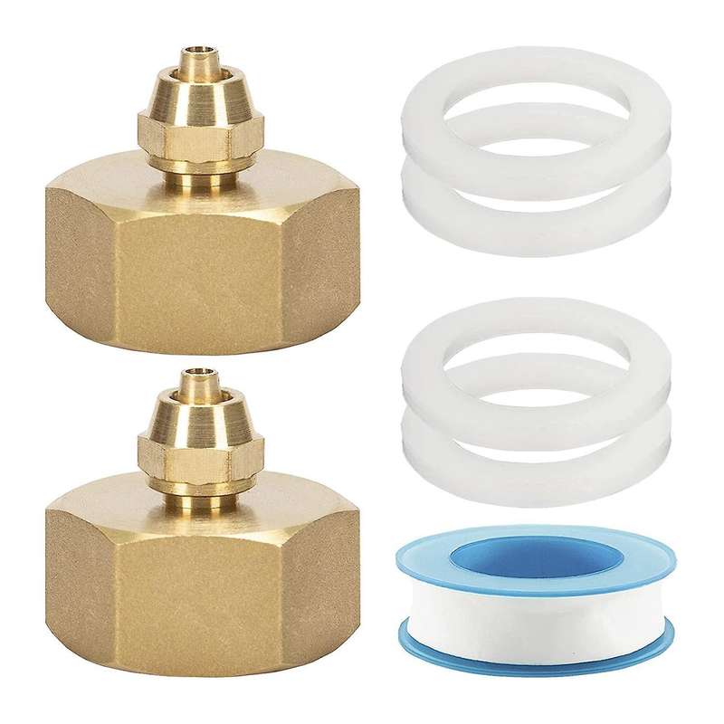Hose Adapter Garden Brass 1/4inch to Irrigation Hose Adapter