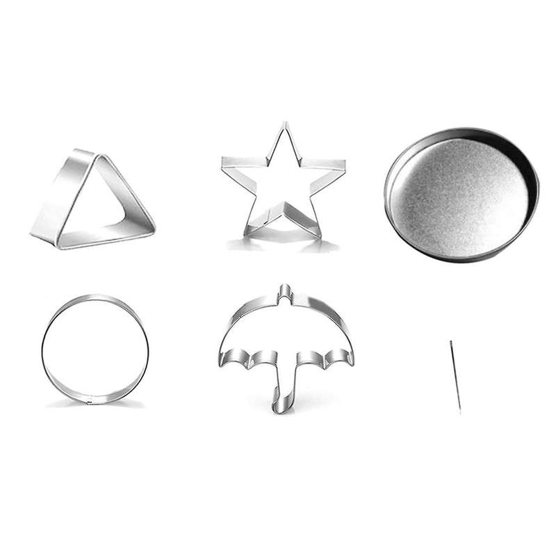 Squid Game Biscuit Mold Stainless Steel Biscuit Mold Cake Mold Baking