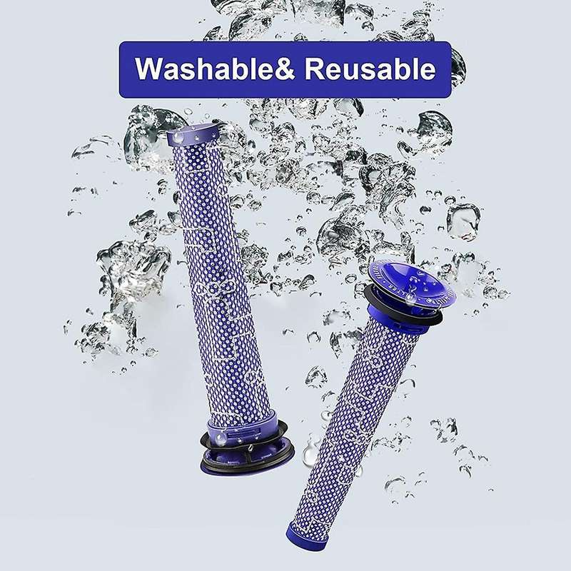 4 Replacement Pre-filters for Dyson Dc58dc59v6v7v8 Replacement Blue
