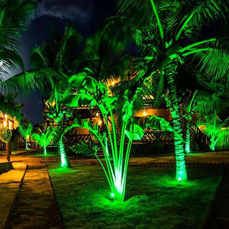 4pcs Garden Lights 3w 220v Spotlight with Spike Ip65 Waterproof Lamp