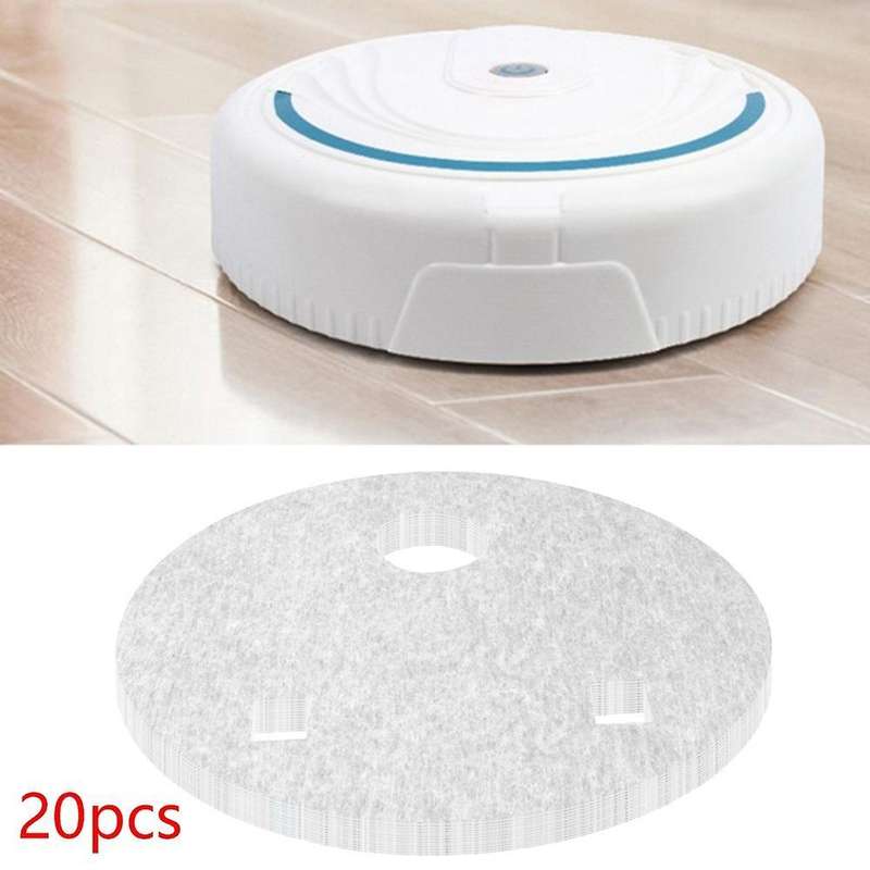 20pcs/set Clean Paper Automatic Smart Cleaning Robot Accessories
