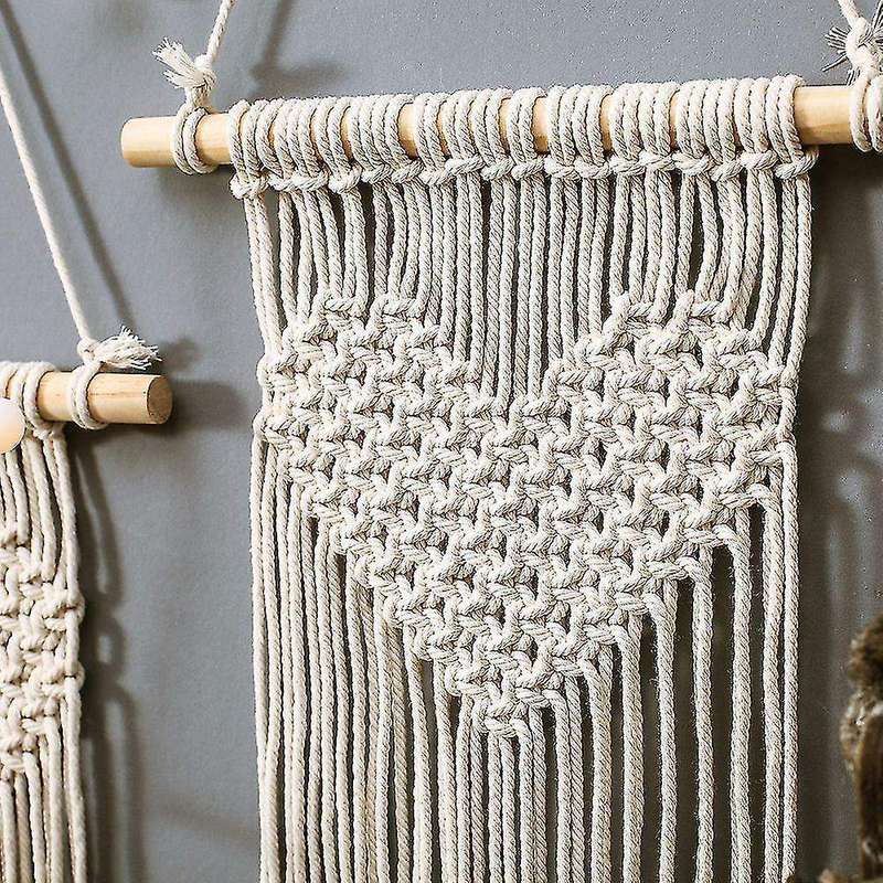 Macrame Wall Hanging Boho Tapestry Woven Home Decor - Room Decoration