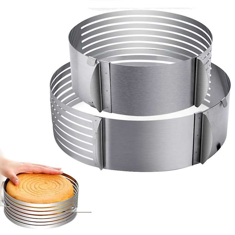 Adjust Cake Knife Slicer Stainless Steel Round Bread Cake Slice B
