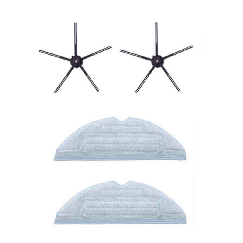 4pcs for Xiaomi Roborock T7 T7s T7plus T7splus S7 Side Brush Rag Mop