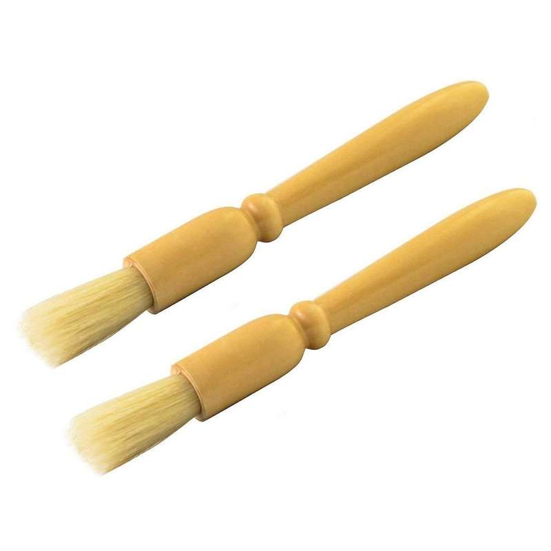 2x Espresso Supply Coffee Grinder Brush Natural Bristles