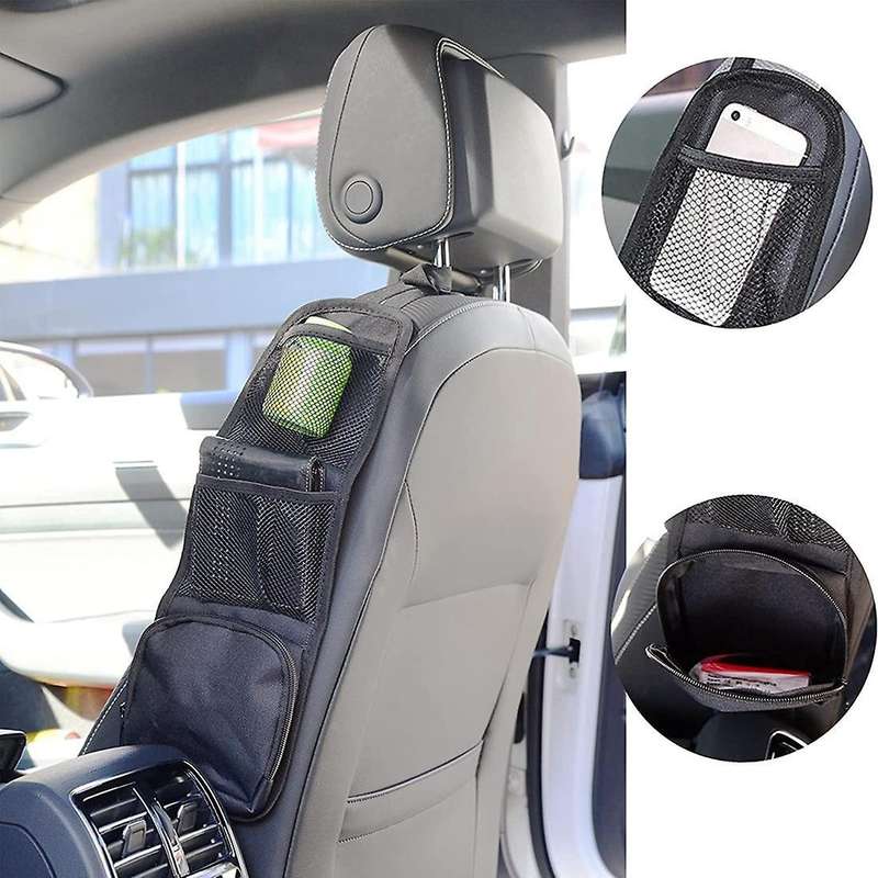 Car Seat Net Organizer, Automobile Seat Storage Hanging Bag