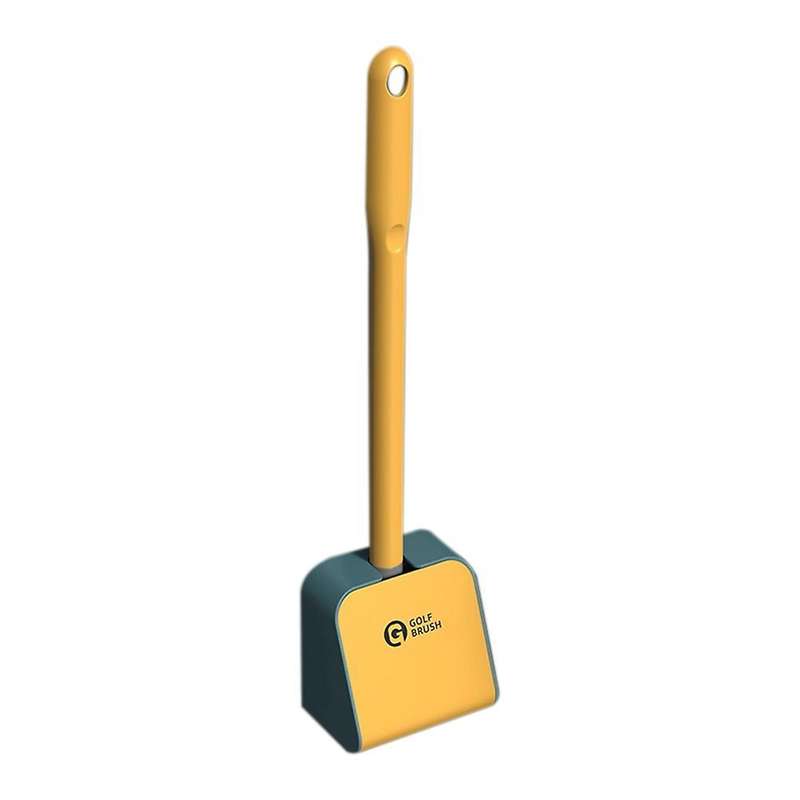 Durable Silicone Brush Golf Toilet Brush Cleaning Brush Home Tool -2