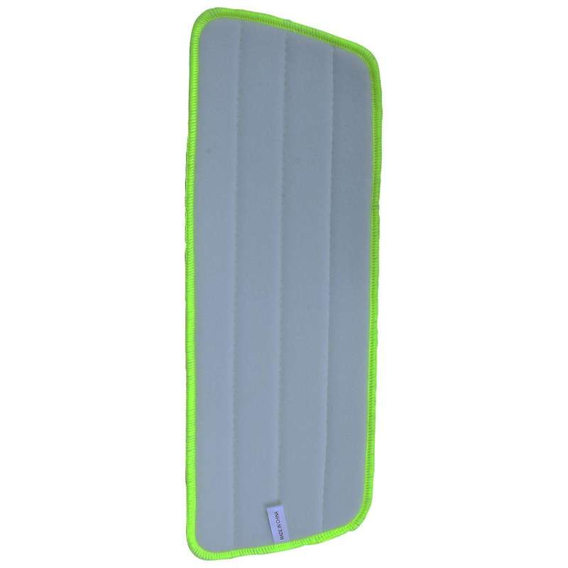 4pc Spray Mop Replacement Pads Reusable (4 Pack, Green & Red)