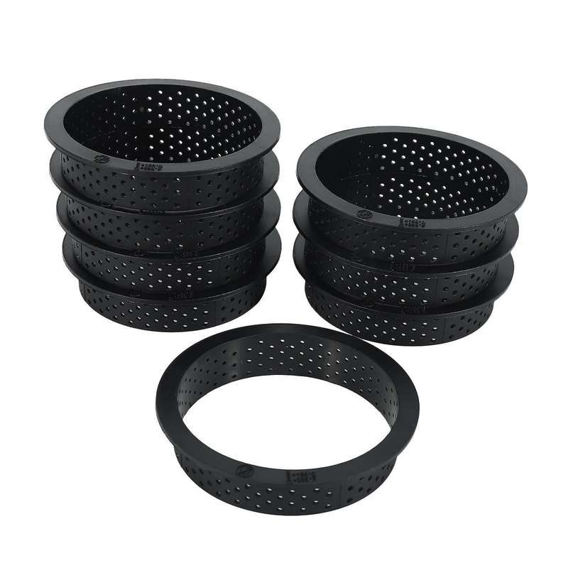 Round Shape Bakeware Diy Decorating Tool,decorating Bakeware 8pcs