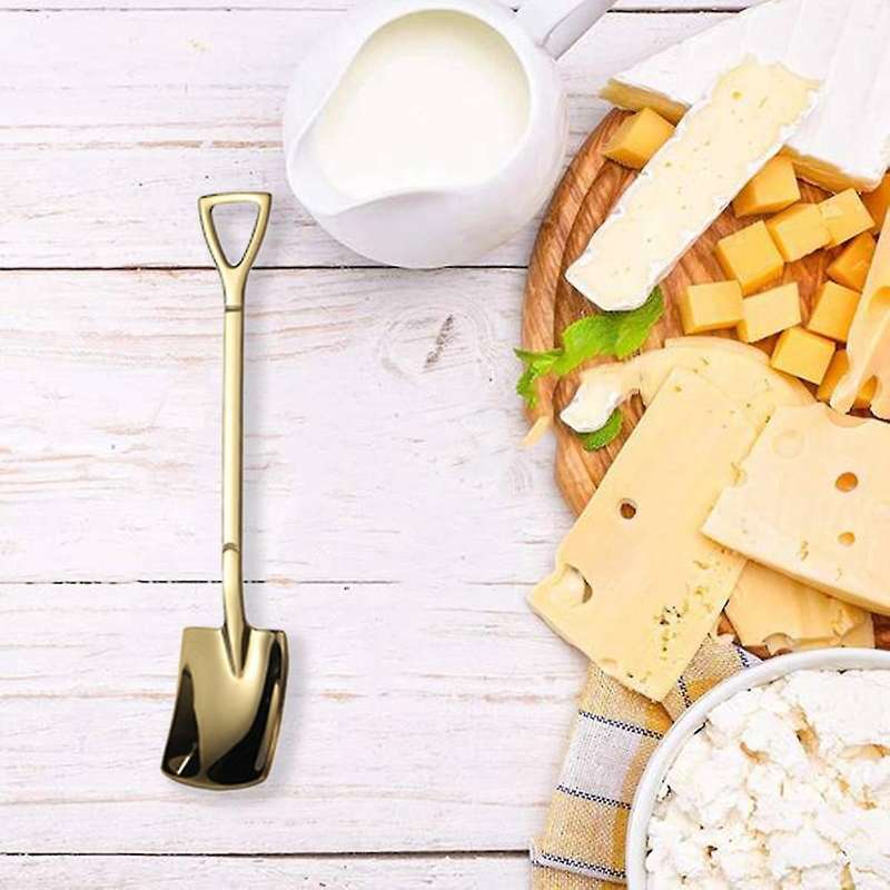 9 Pcs Shovel Spoon Fork Shovel Coffee Spoon Shovel Handle Dessert