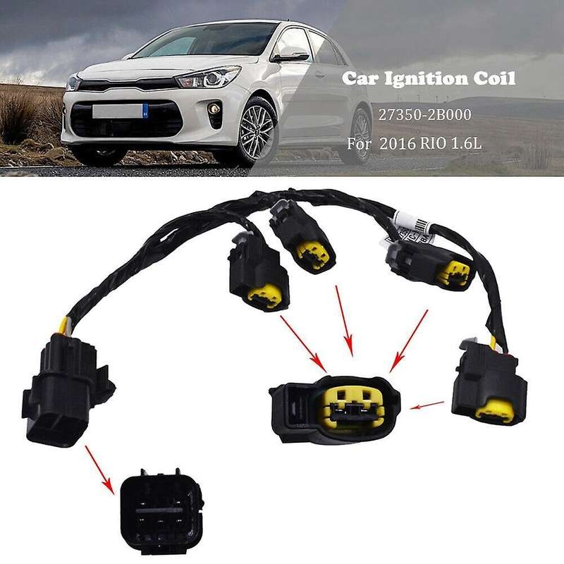 Ignition Coil Wire Harness for Hyundai Elantra Accent Kia Rio Soul