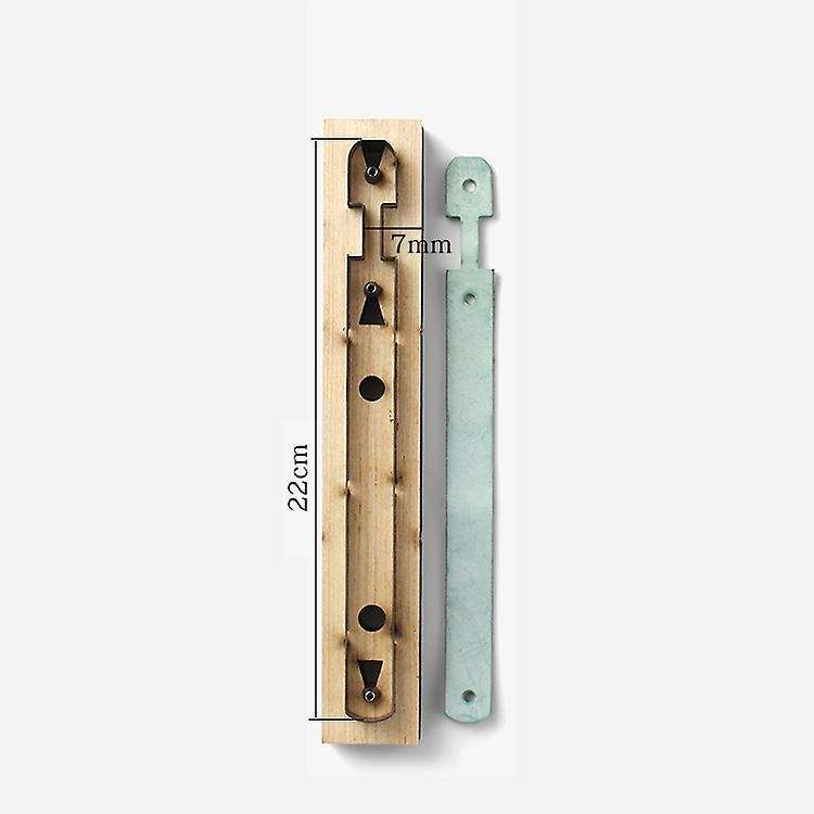Creative Keychain Wooden Punching Die Handcraft Pendant Mould(b)
