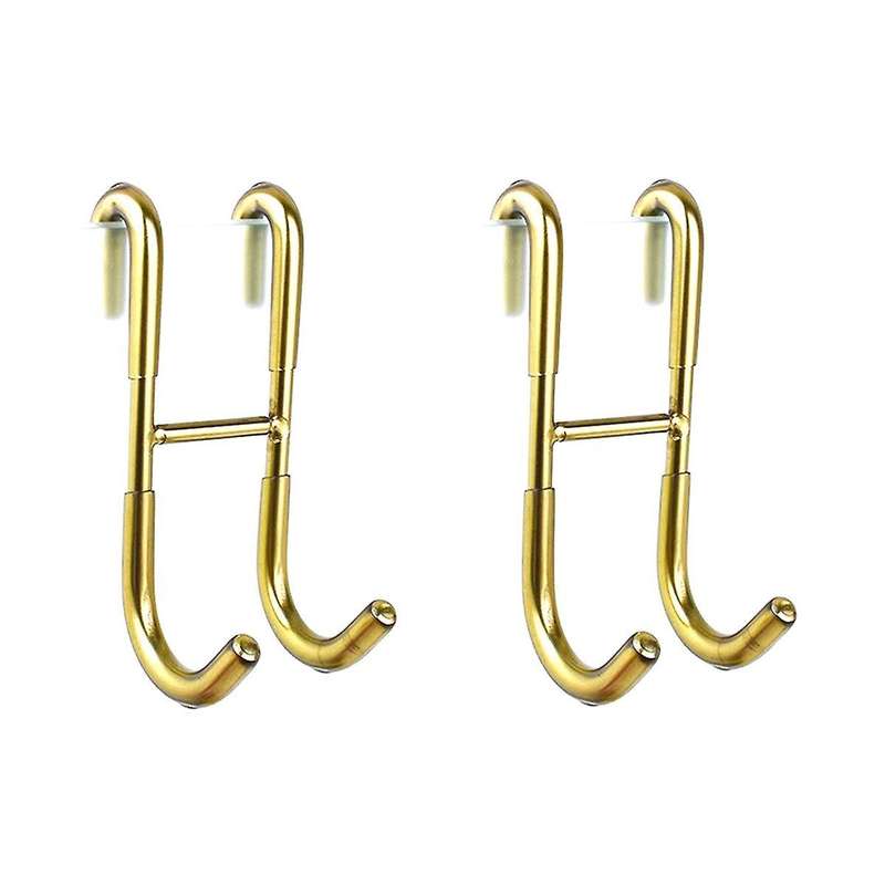 304 Stainless Steel S Hook Back Hook Of Plastic Glass Door Gold