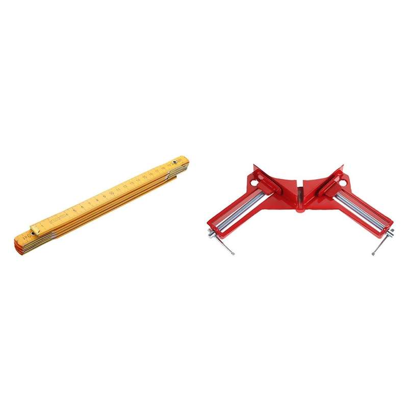 Portable Carpenter Wooden Folding Ruler 100cm/39inch