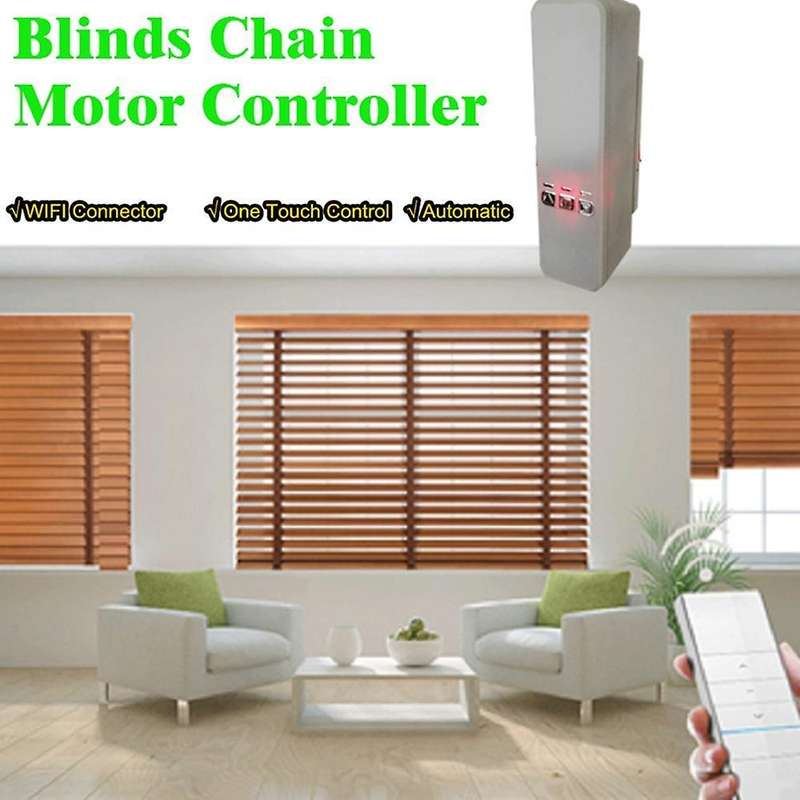 Smart Motorized Chain Roller Blinds Shade Drive Motor Us Plug