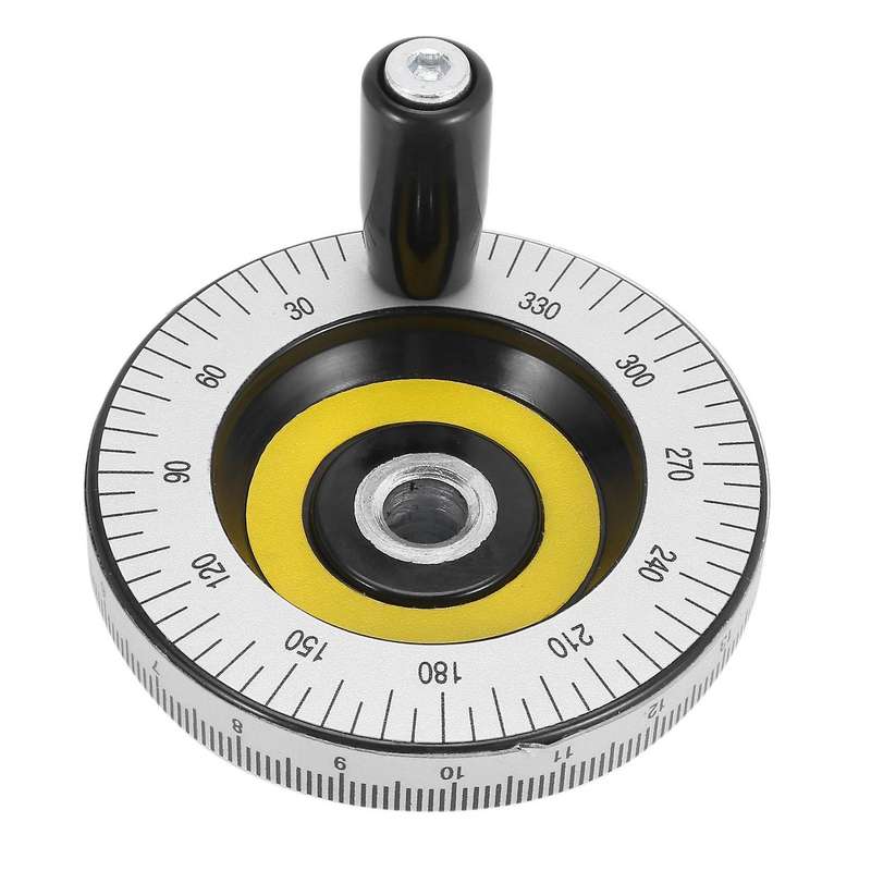 80mm Solid Wheel Scale Hand Wheel Mechanical Calibrated Handwheel