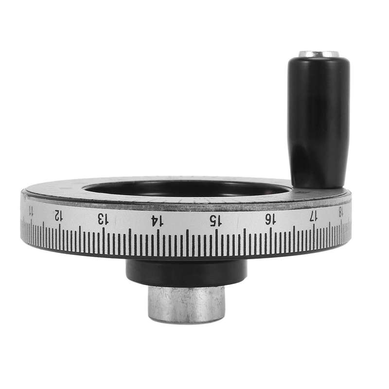 80mm Solid Wheel Scale Hand Wheel Mechanical Calibrated Handwheel