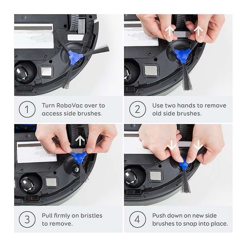 Sweeper Accessories Blue Side Brush for Eufy 11s Robovac 30