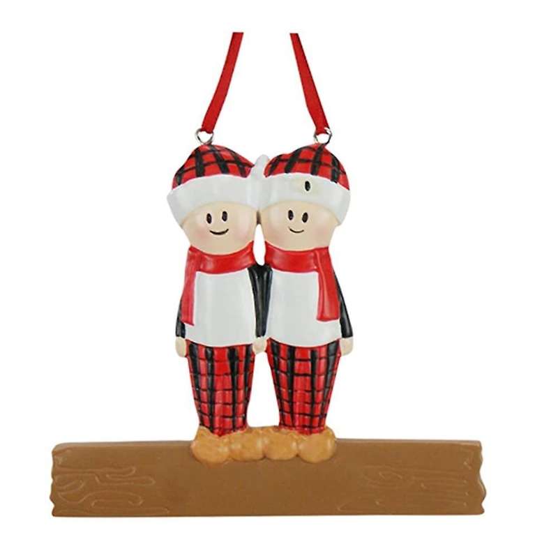 Creative Gifts Children Family 2 People Christmas Tree Decoration