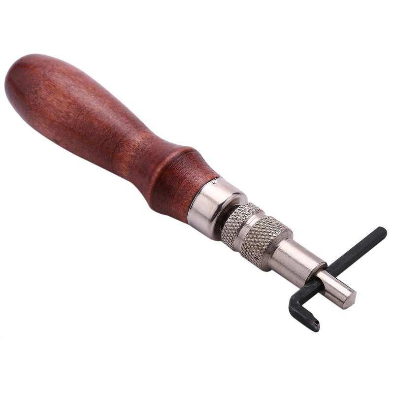 Solid Adjustable Pro Stitching and Creasing Beveler Leathercraft Sets