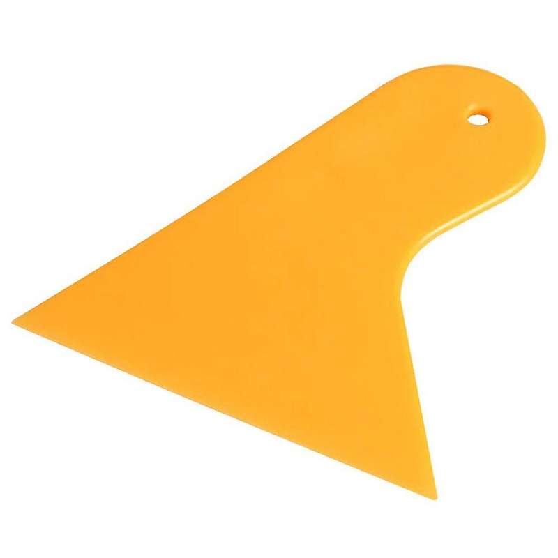 Vinyl Film Wrap Yellow Plastic Foils Cleaner Scraper