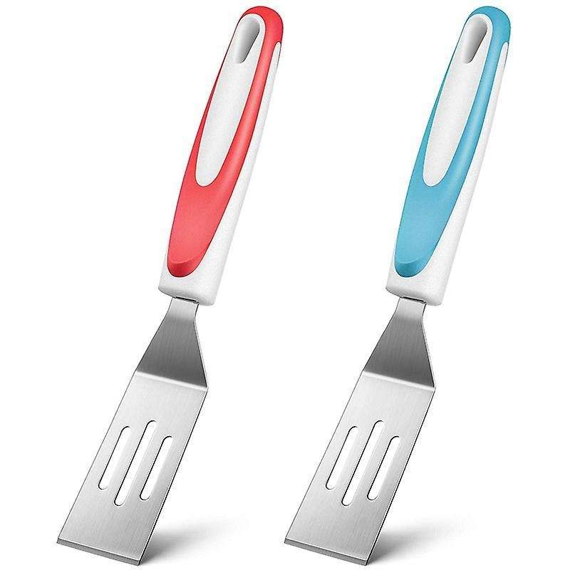 2 Pieces Mini Brownie Serving Spatula for Flipping Egg Cooking
