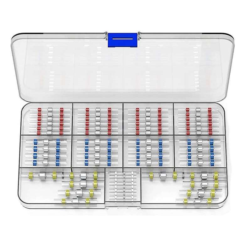 120pcs Solder Seal Connectors, Waterproof Insulated Butt Splice